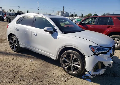 2019 Audi Q3 Premium Plus S-Line from USA, damaged, VIN WA1EECF3XK1086614